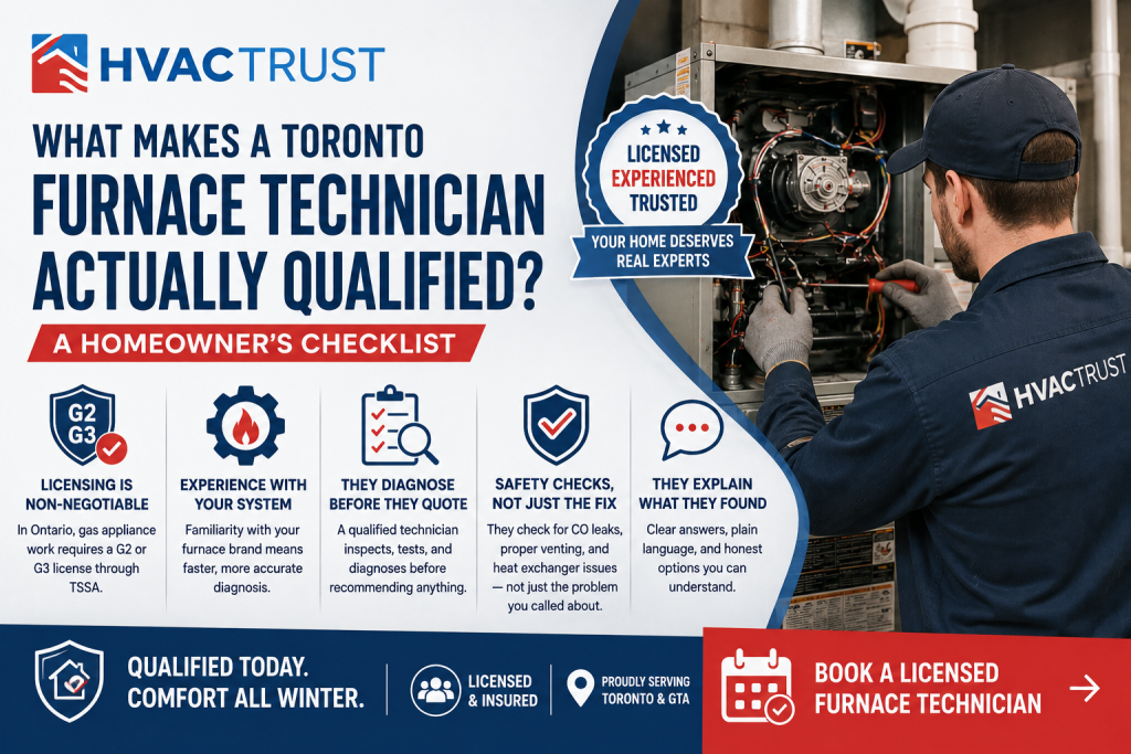 What Makes a Toronto Furnace Technician Actually Qualified? A Homeowner’s Checklist